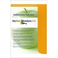 MyDietAnalysis Student Access Code Card 9780321733900