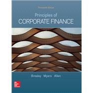 PRINCIPLES OF CORPORATE FINANCE 9781260013900