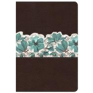 HCSB Study Bible: Personal Size Edition, Expresso/Teal LeatherTouch Indexed 9781433613906