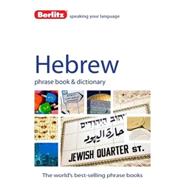 Berlitz Hebrew Phrase Book & Dictionary 9781780043906