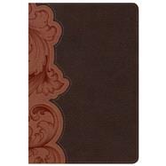 KJV Study Bible Personal Size, Dark Umber/Sienna LeatherTouch Indexed 9781433613920