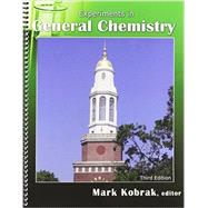 Experiments in General Chemistry 9781465203922