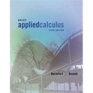 Applied Calculus, Brief 9781133103929