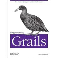 Programming Grails 9781449323936