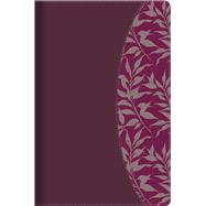 RVR 1960 Biblia de Estudio para Mujeres, vino tinto/fucsia símil piel con índice 9781433613944