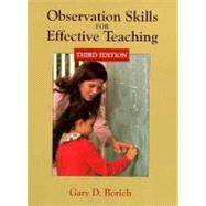 Observation Skills for Effective Teaching