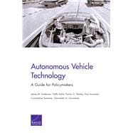 Autonomous Vehicle Technology 9780833083982