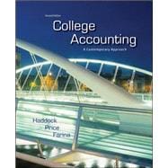 College Accounting: A Contemporary Approach with Connect Access Card 9780077503987