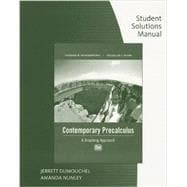 Student Solutions Manual for Hungerford's Contemporary Precalculus: A Graphing Approach, 5th 9780495553991