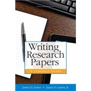 Writing Research Papers A Complete Guide (paperback) Plus MyWritingLab with Pearson eText -- Access Card Package 9780134043999