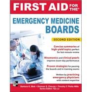 First Aid for the Emergency Medicine Boards 2/E 9780071764001