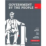Government by the People, 2012 Brief Election Edition 9780205884001
