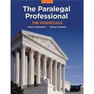 The Paralegal Professional The Essentials 9780135064016