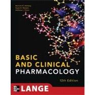 Basic and Clinical Pharmacology 12/E 9780071764018