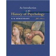 An Introduction to the History of Psychology (with InfoTrac) 9780534554019