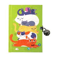 Cats Locked Diary 9780735344020