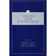 Values and Knowledge