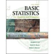 Basic Statistics for Business and Economics (with CD) 9780072344028