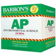 Barron's Ap Environmental Science Flash Cards 9781438074030