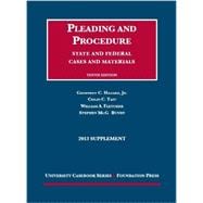 Pleading and Procedure 9781609304034