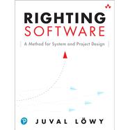 Righting Software 9780136524038