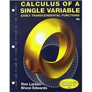Bundle: Calculus of a Single Variable: Early Transcendental Functions, Loose-leaf Version, 6th + WebAssign Printed Access Card for Larson/Edwards' Cal
