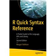 R Quick Syntax Reference 9781484244043