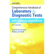 Davis's Comprehensive Handbook of Laboratory and Diagnostic Tests With Nursing Implications 9780803644052