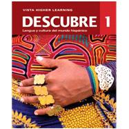 Descubre 1: Student Edition, Supersite (vText) & eCuaderno Code 9781618574053