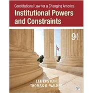 Constitutional Law for a Changing America 9781483384054