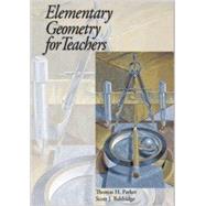 Elementary Geometry for Teachers, EGFT 9780974814056