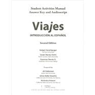 SAM Answer Key and Audio Script for Hershberger/Navey-Davis/Borrás A.'s Viajes: Introduccion al espanol, 2nd 9781133934059