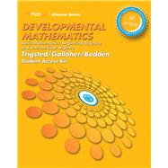 MyMathLab eCourse for Trigsted/Bodden/Gallaher Developmental Math Basic Math, Beg & Interm Alg--Access Card--PLUS Ntbk 9780321954060