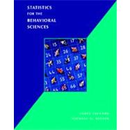 Statistics for the Behavioral Sciences