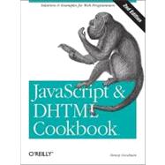 Javascript & Dhtml Cookbook