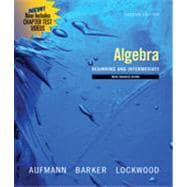Algebra: Beginning and Intermediate, Multimedia Edition 9781133374084
