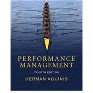 Performance Management 9780998814087