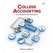 College Accounting (Book Only) A Career Approach 9781305084087