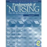 Procedure Checklists to Accompany Fundamentals of Nursing