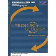 MasteringGeology -- Standalone Access Card -- for Essentials of Geology 9780321804099
