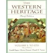 The Western Heritage: To 1715 9780130814128