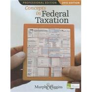 Concepts in Federal Taxation 2015, Professional Edition (with H&R Block™ Tax Preparation Software CD-ROM) 9781285444130