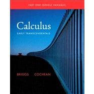Single Variable Calculus Early Transcendentals 9780321664143