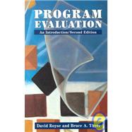 Program Evaluation : An Introduction