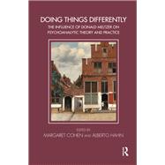 Doing Things Differently