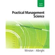 Practical Management Science (with Student Bind-In Card), 4th Edition 9781133464174