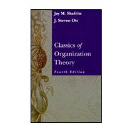 Classics of Organizational Theory 9780534504175