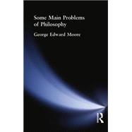 Some Main Problems of Philosophy 9781138884175