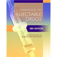 Handbook On Injectable Drugs 9781585284191
