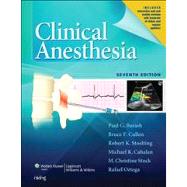 Clinical Anesthesia, 7e: Print + Ebook with Multimedia 9781451144192